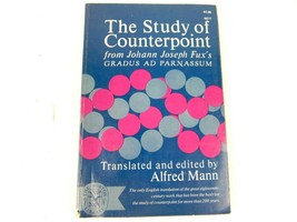 The Study Of Counterpoint Paperback 1965 - £19.54 GBP