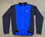 Gore Bike Wear Jacket Mens XXL Blue Black Performance Stretch Pockets - £18.74 GBP