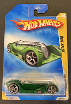 2009 Hot Wheels #4 New Models 4/42 BRIT SPEED Green  Variant w/Chrome OH5Sp - £6.04 GBP