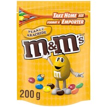 8 Bags of M&amp;M&#39;s Peanut Milk Chocolate Candies 200g Each -Free Shipping - £40.21 GBP