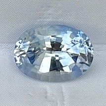 Natural Blue Sapphire 0.91 Cts Oval Cut Sri Lanka Loose Gemstone Jewelry - £140.74 GBP