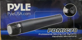 Pyle - PDMIC78 - Professional Handheld Moving Coil Microphone - Black - £27.48 GBP