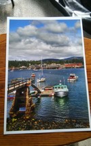 19x13 Digital Art Photograph Bar Harbor? Boats Vertical Rita Ann Monhegan - $49.99
