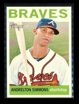 2013 Topps Heritage Baseball Trading Card #22 Andrelton Simmons Atlanta Braves - £7.97 GBP