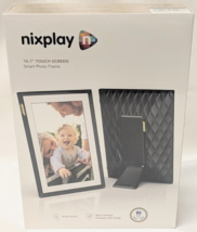 NEW Nixplay 10.1&quot; Touch Screen SMART PHOTO FRAME Black Classic Mat Wi-Fi... - £80.68 GBP