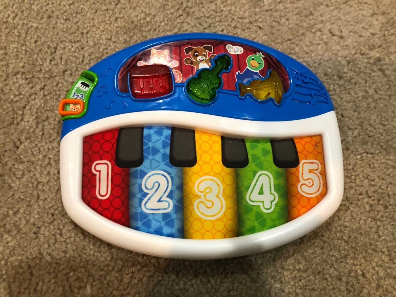 Baby Einstein 2012 Discover and Play Piano Toy 3 mo.+ 3 Languages Tested - £7.44 GBP