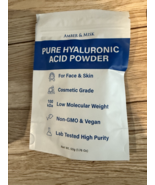 Pure Hyaluronic Acid Powder  DIY Serum Includes Scoop 50g EXP 3/27 NEW - $475.51 MXN