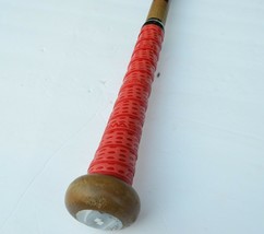 Baseball Bat Grip Tape Grip &amp; Rip Cushioned Softball 1.10mm Grip Tape ( Red) - £8.66 GBP