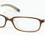 H.I.S HPL64 002 BROWN /CLEAR EYEGLASSES GLASSES FRAME HIS 52-16-130mm Au... - $63.48