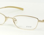 Nuovo Exte EX28 650 Oro Occhiali da Sole Montatura Metallo 49-16-130mm I... - $56.86
