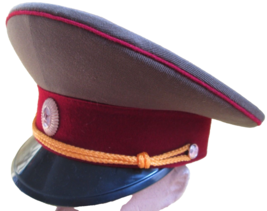 Original 1980s Military Police VV MVD Officer Hat/Vintage/USSR-Russia - £27.76 GBP