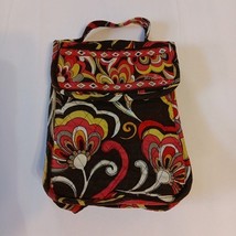 Vera Bradley Floral Pattern Bag Carryall Pouch With A Boho Vibe - $22.20 CAD