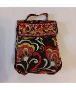 Vera Bradley Floral Pattern Bag Carryall Pouch With A Boho Vibe - $22.22 CAD