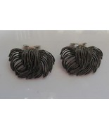 Vintage Signed MUSI Silver-tone Shoe Clips Pat Pend - $45.32 CAD