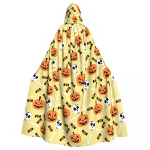 Happy  Hooded Velvet Cloak Adult Witch Carnival  Cloaks Capes Robe Larp Women Va - £102.49 GBP