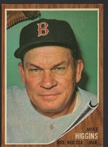 Boston Red Sox Mike Higgins 1962 Topps Baseball Card # 559 nr mt - £17.48 GBP