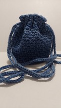 Crochet Drawstring Bag/Pouch - £27.94 GBP