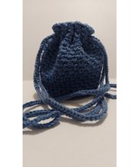 Crochet Drawstring Bag/Pouch - $15.00
