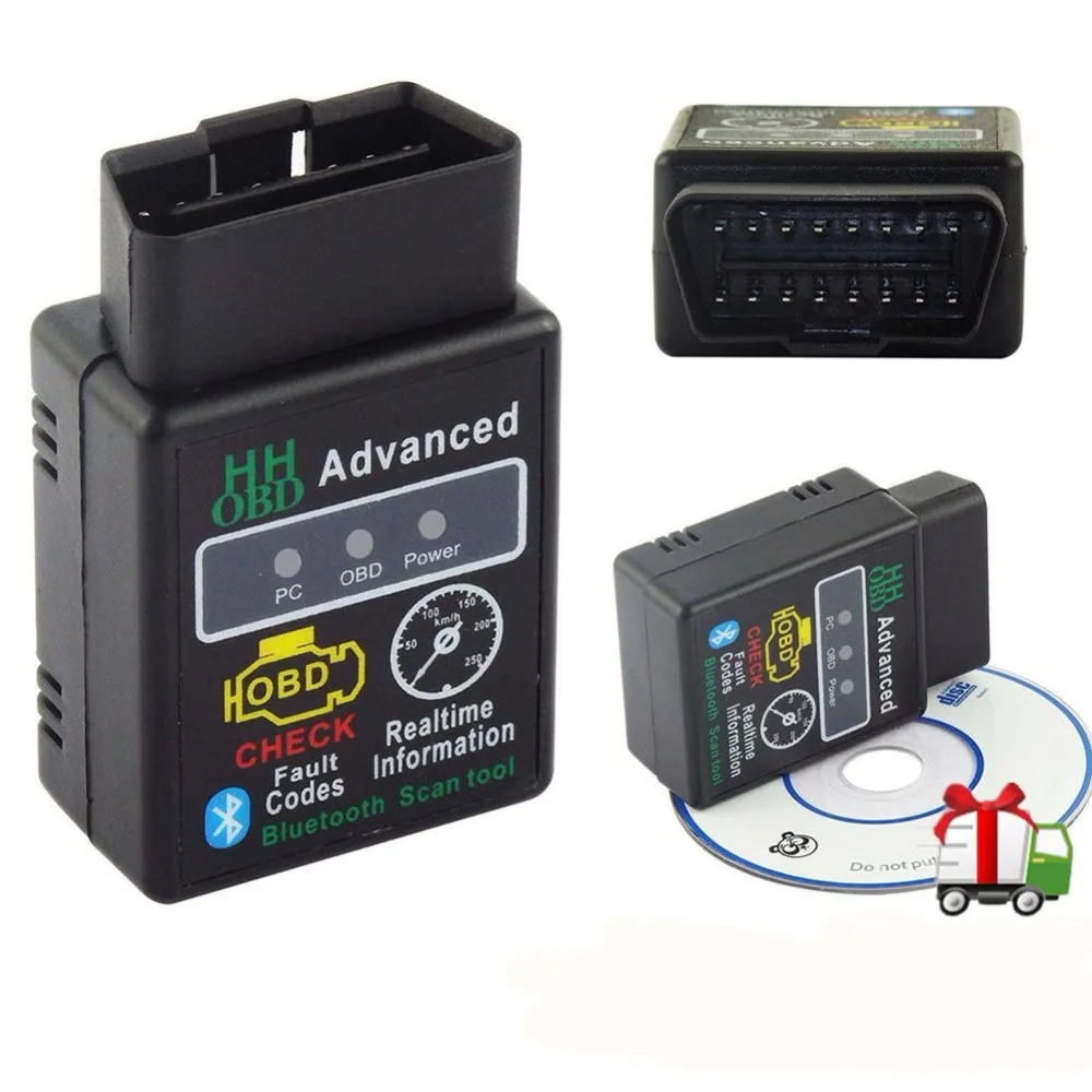 Car OBD Advanced ELM327 Bluetooth V2.1 Auto Fault Scanner Diagnostic Computer Sc - £78.33 GBP