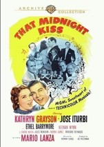 That Midnight Kiss (DVD) Kathryn Grayson Keenan Wynn Mario Lanza Mimi Aguglia✨ - $11.00