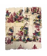 Old Mexico Linen Napkins Set 8 Multi Motif Southwestern Cacti People 7 x... - €20,41 EUR