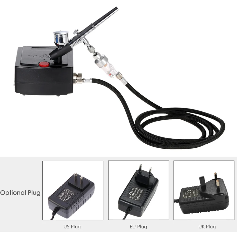 T-100 Professional Airbrush Air Compressor Kit for Art Painting Craft Ca... - $160.63