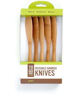 To Go Ware Reusable Bamboo Knives | Camping Utensils | Eco Friendly (Pac... - $11.39