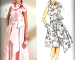 Vogue V1861 Misses 16 to 24 Mischka Special Occasion Dress Sewing Pattern - $25.91
