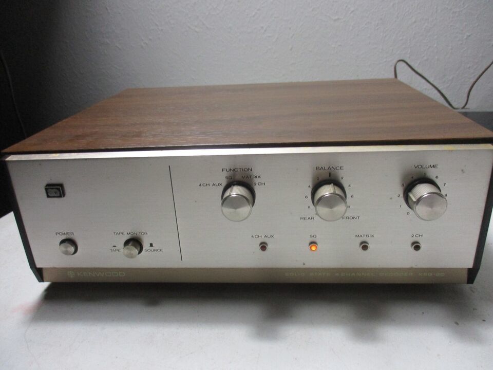 Trio KSQ-20 quadraphonic decoder  			