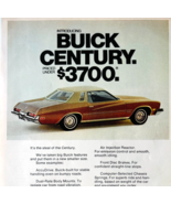 1973 Buick Century Luxus Advertisement Vintage Automobile Colonnade DWW10E - $457.58 MXN