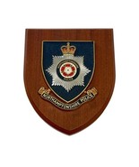 Northamptonshire Police Crest Badge Wood Plaque UK England Dextercrest - £23.59 GBP
