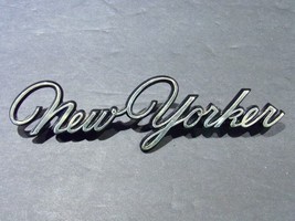 1971 72 73 74 75 76 77 78 Chrysler New Yorker Gold Emblem OEM 4 1/2&quot;  - $67.49