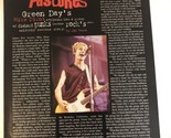 1995 Green Day Mike Dirnt Magazine article Vintage Clipping One Page - $8.90