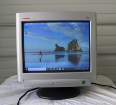 HP Compaq CRT monitor S7500 17&quot;, 16&quot; viewable 1024x768 pixels @85Hz - $2,600.72 MXN