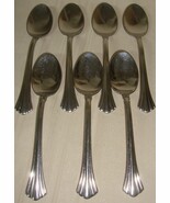 7 x Reed Barton Stainless 18/8 Oval Soup Spoons 6 7/8” - $940.64 MXN