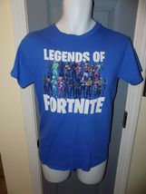 Legends of Fortnite Blue Short Sleeve T-Shirt Size S Men's EUC - $20.47
