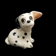 Walt Disney 101 Dalmatians PUPPY SITTING Ceramic Figurine Hand Painted Japan - £11.94 GBP