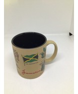 Jamaica Coffee Cup Mug Country Info Souvenir Flag Bird Flower Fruit Coat... - $22.91 CAD