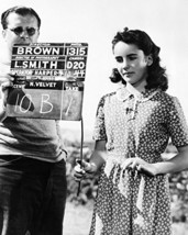 National Velvet Elizabeth Taylor On Set Clapper Board 16x20 Canvas Giclee - £55.94 GBP