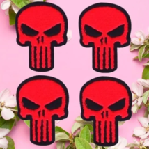 4-PACK THE PUNISHER MARVEL COMICS PATCHES IRON ON - £15.14 GBP