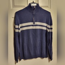Weatherproof men size XL 1/4 zip long sleeve sweater - £15.48 GBP