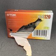 TDK Premium Hi8 120 MP Blank Video Cassette - Black (P6-120HP) - $9.89