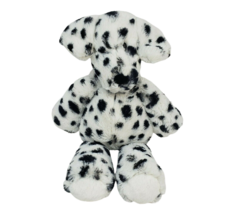 15&quot; Jellycat Black + White Dalmatian Puppy Dog Bashful Stuffed Animal Plush Toy - £44.66 GBP