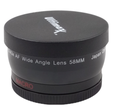 ULTIMAXX 58mm 0.43x Professionale Ampio Angolo Lente W/ Macro per Canon ... - £20.55 GBP