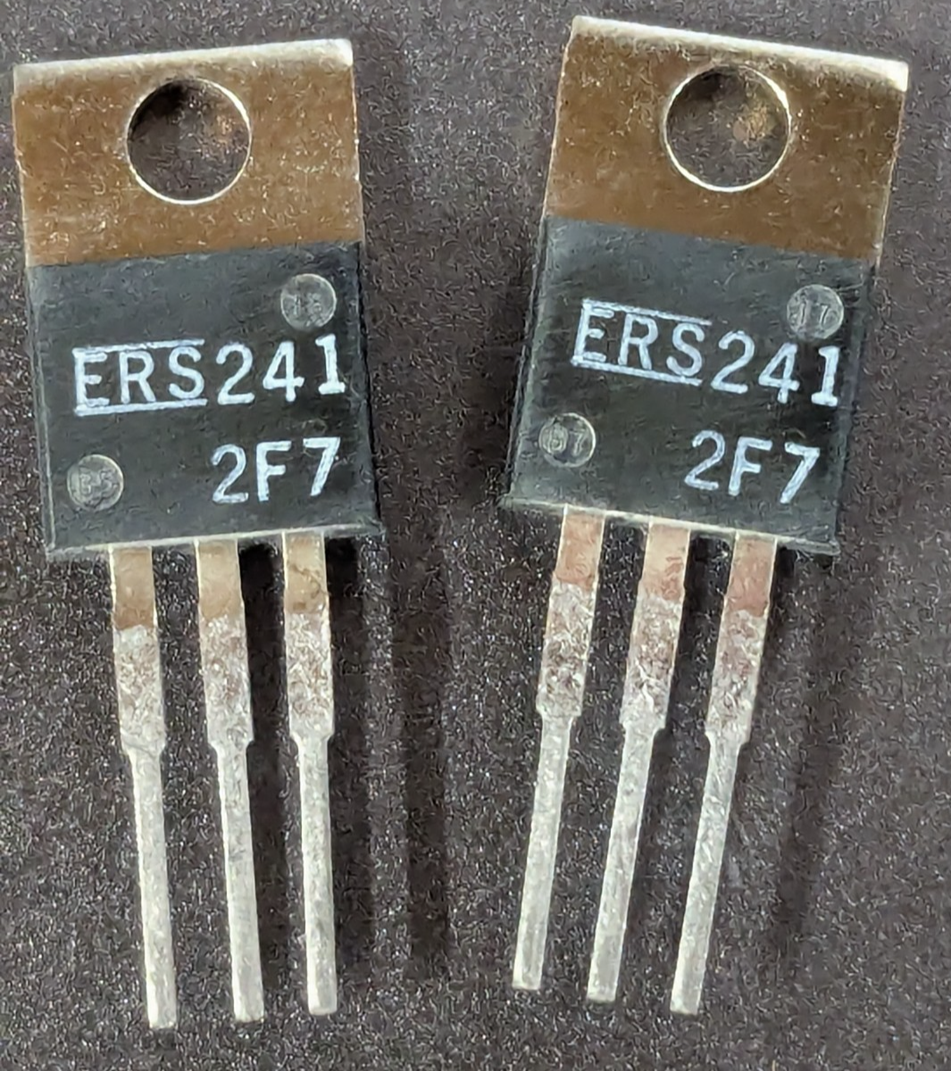 Lot of 2 NOS ERS241 - Transistors - $10.88