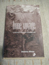 Bone Voyage A Journey in Forensic Anthropology Stanley Rhine Hardcover 1st Ed - £19.98 GBP