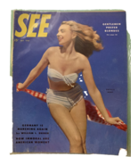 See Magazine May 1950 Immoral Women Glamour Drunks Cover Girls Nazi Germ... - $21.66 CAD