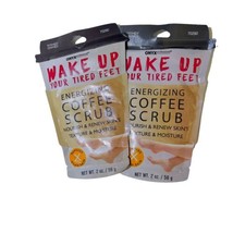 Onyx Professional Wake Up Your Tired Feet Energizing Coffee Scrub Set of 2 packs - £11.20 GBP
