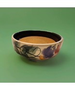 gail pittman pottery 4&quot; Coaster Candle Holder ,trinket Bowl  Vtg 95 Cork... - $321.78 MXN
