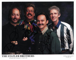 The Statlers Signed 8x10 Photo (4 sigs) COA  (Harold Reid, Phil Balsey, Don Reid - £97.13 GBP